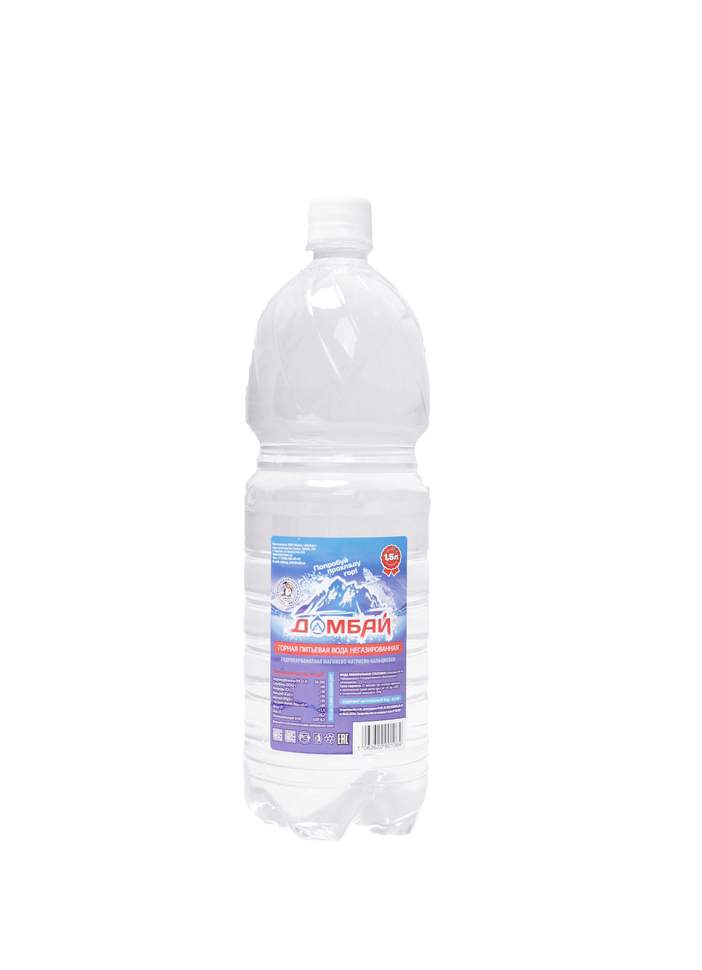 Минеральная вода «Домбай» 1,5 л.
